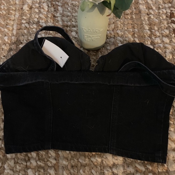 New Guess jean crop bra - Picture 8 of 8